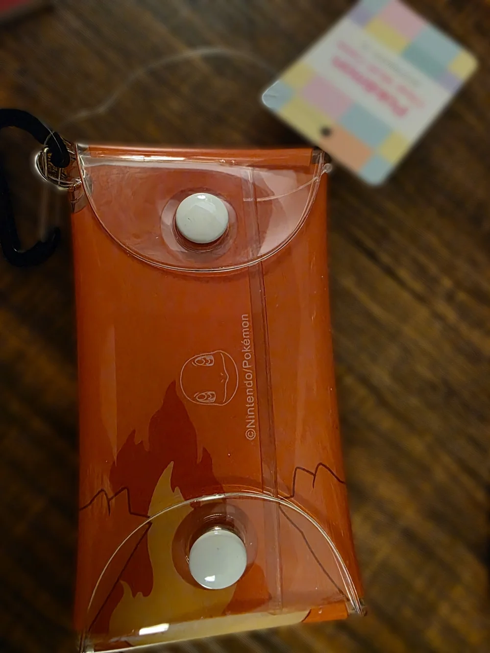 Charmander No.004 Orange Keychain Pouch Wallet
